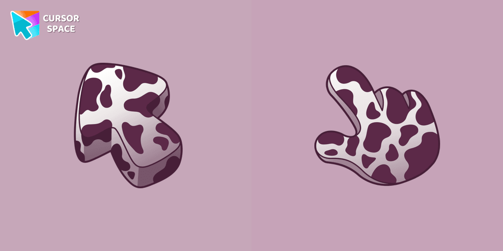 Cow Texture cursor cursor pack